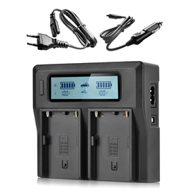 Chargeur rapide pour batteries Sony PMW-200