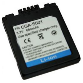 Batterie Rechargeable Lithium-ion de Panasonic Lumix DMC-FX1EG
