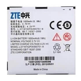 Batterie Smartphone pour ZTE Li3716T42P3h565751-H