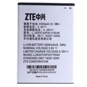 Batterie Smartphone pour ZTE Li3825T43P3h775549