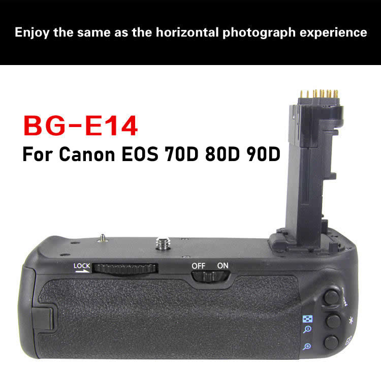 Batteriegriffe BG-E14 für Canon EOS 80D Spiegelreflexkameras