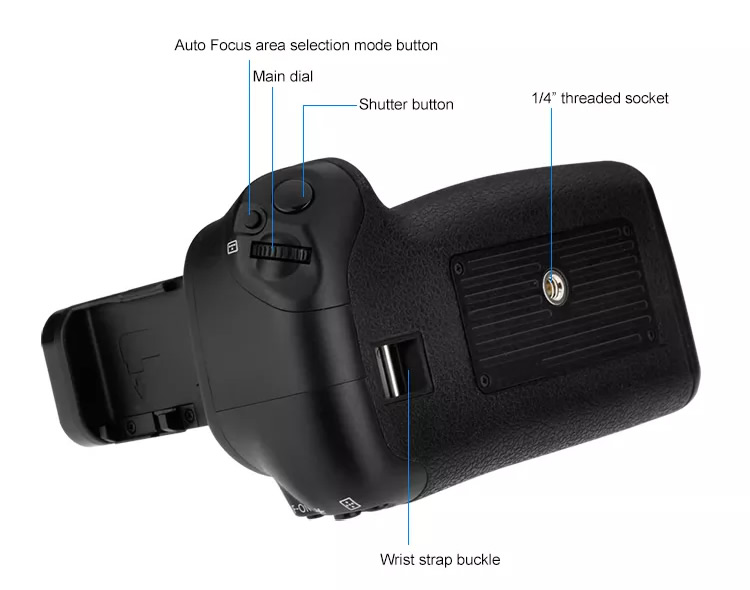 Batteriegriffe BG-E21 für Canon EOS 6D Mark II Spiegelreflexkameras