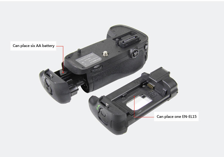 Poignées de batterie pour Nikon D7100