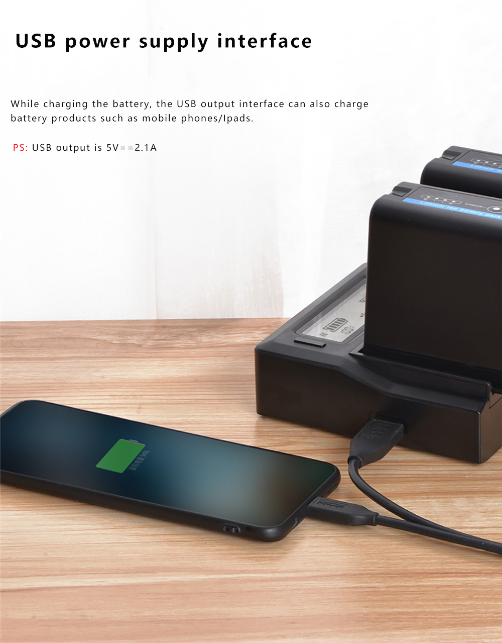 Chargeurs pour Sony BP-U30