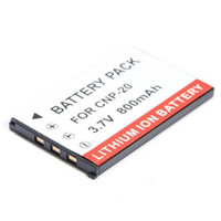 Batteries pour Casio EXILIM EX-Z60BK