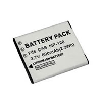 Batteries pour Casio EXILIM EX-ZS26SR