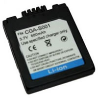 Batteries pour Panasonic CGA-S001E/1B