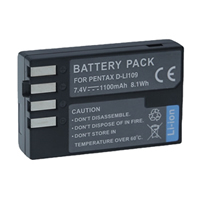 Batteries pour Pentax K-BC109